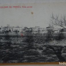 Postales: SANTA COLOMA DE FARNERS, VISTA PARCIAL, POSTAL CIRCULADA DEL AÑO 1941. Lote 237747090