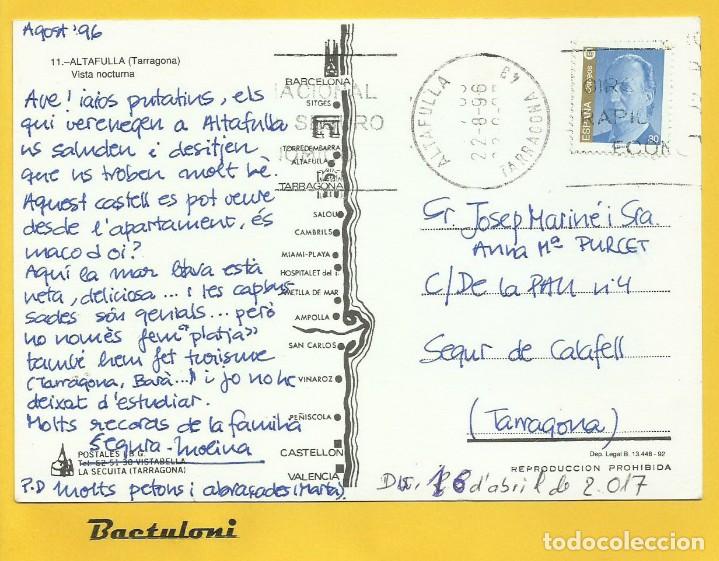 Postales: Altafulla. Nocturna - Foto 2
