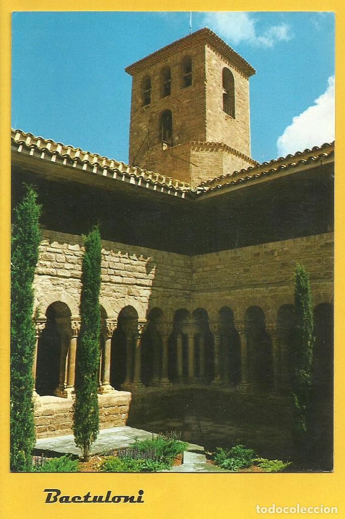 Cartoline: L'Estany. Claustro del monasterio de Santa Maria