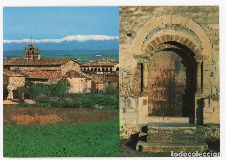 Cartoline: m00369 sant pol de la bisbal porta i absis de l'esglesia romanica 1976 magi n&ordm;4 sc
