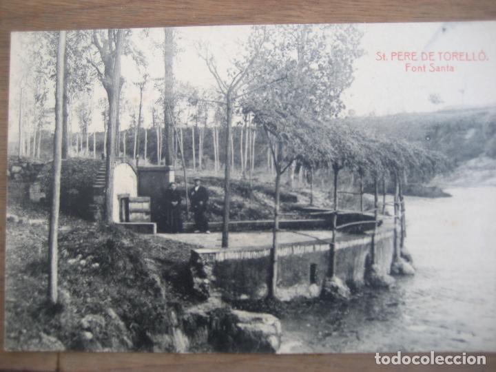 Postales: St. Pere de Torell&oacute;. Font Santal. Colecci&ograve; Mauri. Postal sin circular