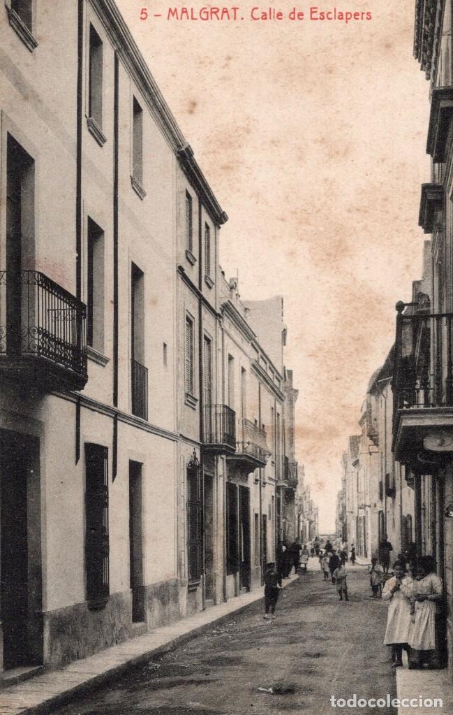 Postales: malgrat. 5 calle de esclapers. thomas - Foto 1