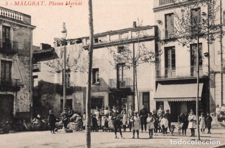 Postales: malgrat. 5 plassa mercat. thomas - Foto 1