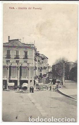 Postales: ANTIGUA POSTAL VICH RAMBLA DEL PASSEIG - Foto 1