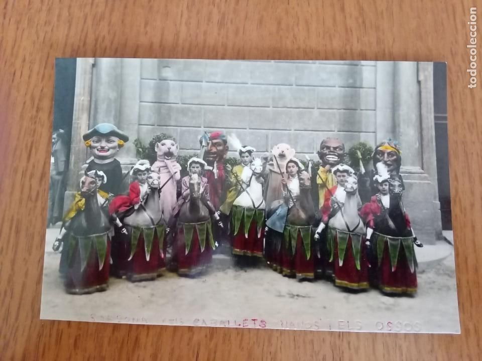 Postales: Solsona Els cavallets, nanos y Ossos. - Foto 1