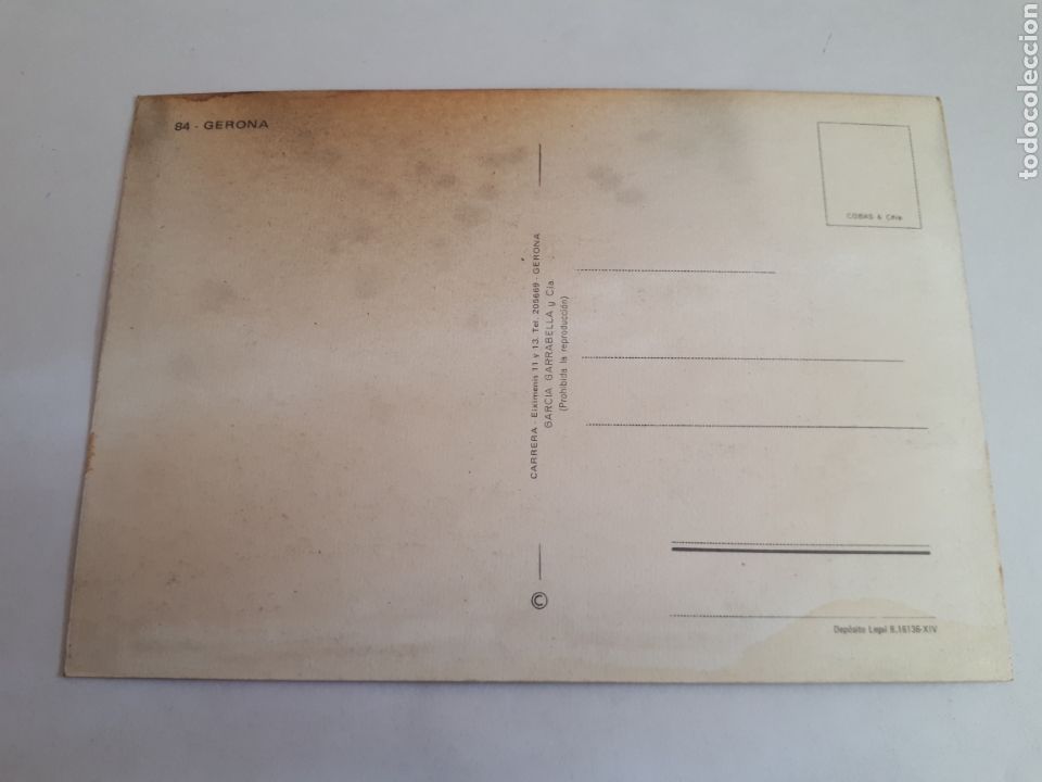 Postales: GIRONA. POSTAL ANYS 70 - Foto 2
