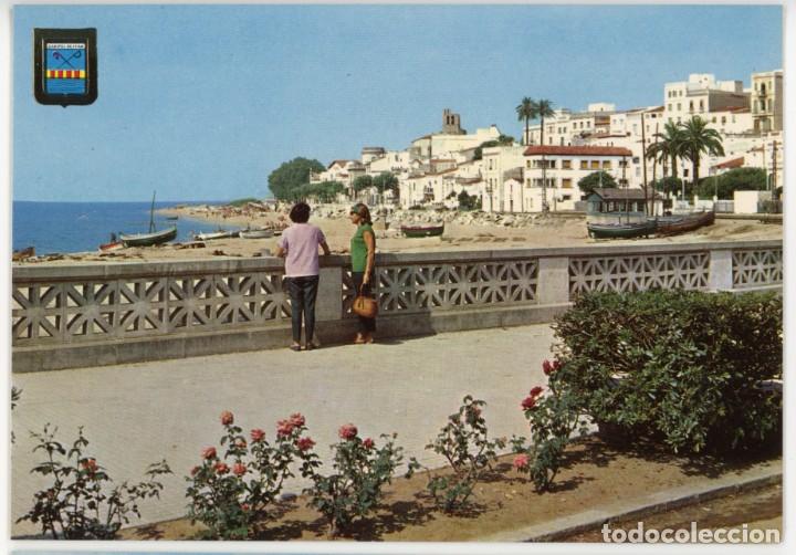 Cartoline: m00409 Sant Pol De Mar Vista Parcial 1964 Escudo De Oro N&ordm;875 sc