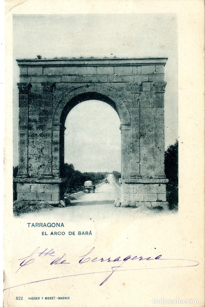 Postales: Tarragona. El arco de Bar&aacute; - Foto 1