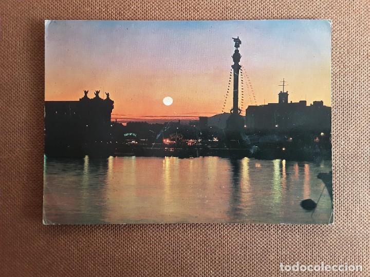 Postales: Puerta de la Paz. Barcelona - Foto 1