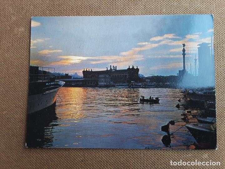 Postales: Puerto. Barcelona - Foto 1