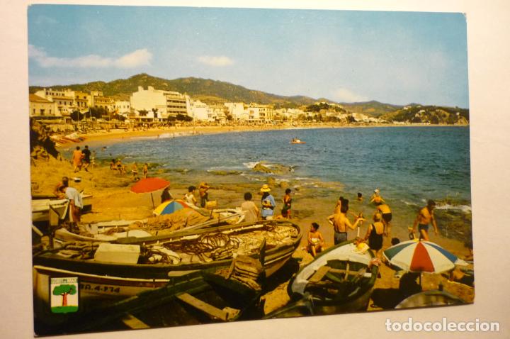 Postales: POSTAL LLORET DE MAR -PLAYA ESCRITA - Foto 1