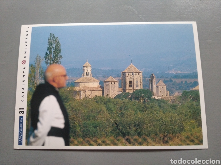 Postales: Postal Catalunya Universal 31 monasterio de Santa Mar&iacute;a de poblet a&ntilde;o 1990