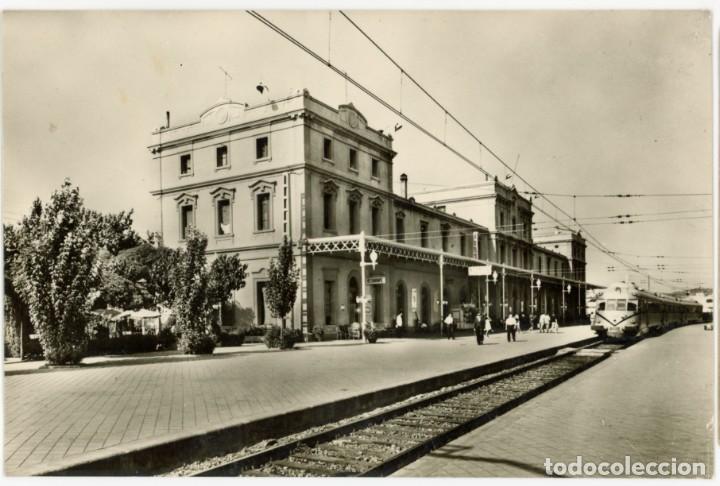 Postkarten: a06348 vilanova i la geltru la estacion zerkowitz n&ordm;12492 sc tren ferrocarril