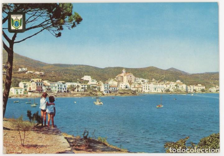 Postkarten: m00496 Cadaques vista parcial 1963 escudo de oro n&ordm;520 sc