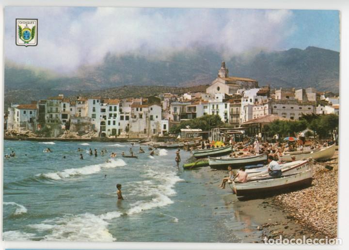 Cartoline: m00497 Cadaques vista parcial 1962 escudo de oro n&ordm;316 sc