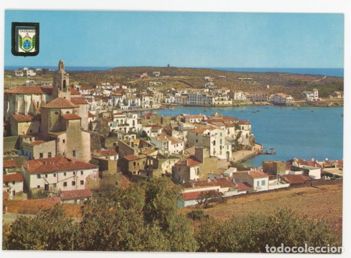 Postkarten: m00499 Cadaques vista general 1963 escudo de oro n&ordm;522 sc