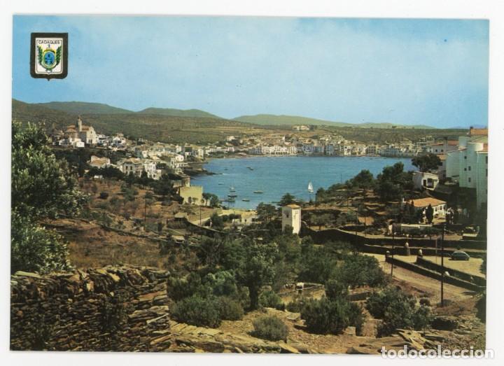 Postkarten: m00502 Cadaques vista general 1962 escudo de oro n&ordm;311 sc