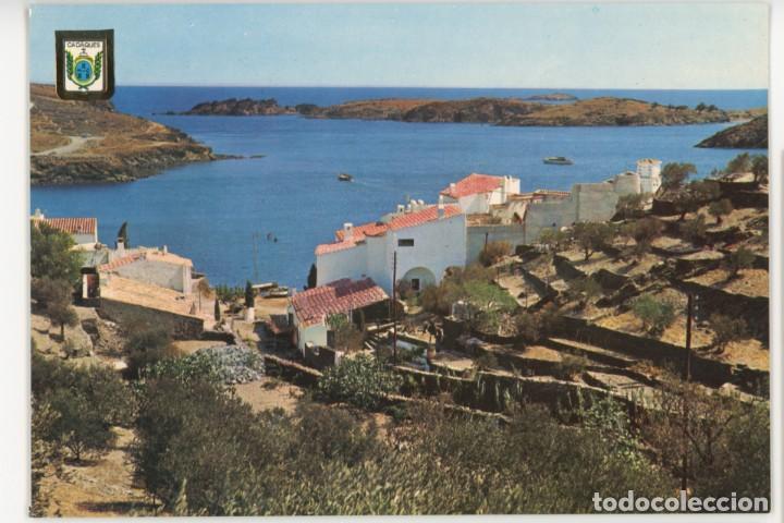 Cartoline: m00503 Cadaques port lligat vista parcial 1963 escudo de oro n&ordm;524 sc