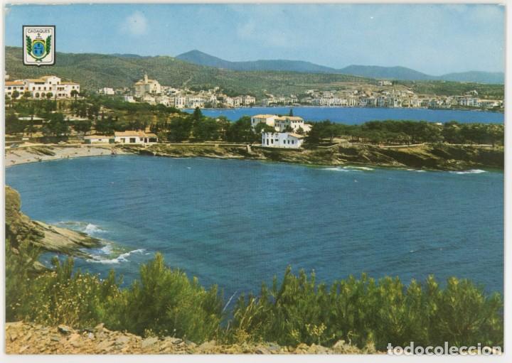 Cartoline: m00504 Cadaques vista general 1962 escudo de oro n&ordm;312 sc