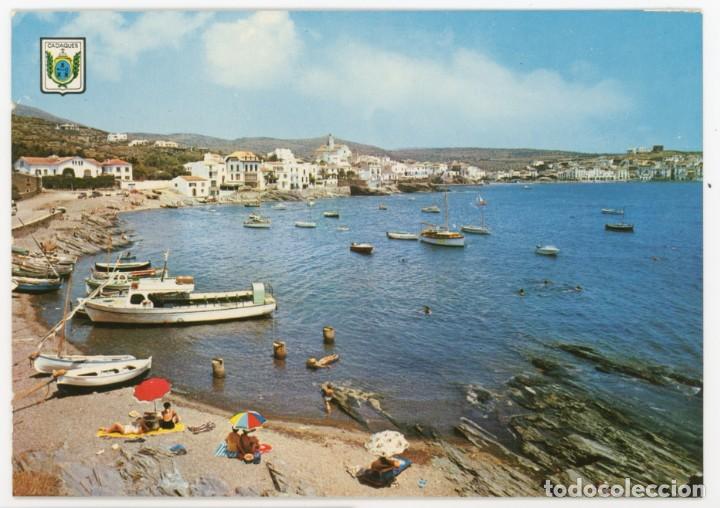Postkarten: m00505 Cadaques playa llane 1962 escudo de oro n&ordm;313 sc
