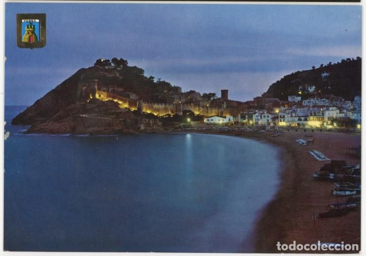 Cartes Postales: m00543 tossa vista nocturna 1965 escudo de oro n&ordm;1761 sc