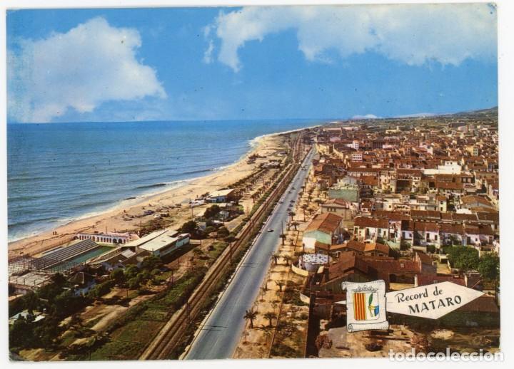 Postkarten: m00560 mataro vista parcial y playa euro ediciones n&ordm;508 circulada