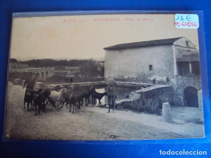 Postales: (PS-64506)POSTAL DE MONTBLANCH-MOLINO DEL ARRABAL.A.T.V.4140