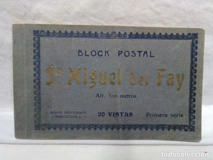 Postales: BLOCK POSTAL SAN MIGUEL DEL FAY.PRIMERA SERIE .20 VISTAS.COMPLETO.FOT&Oacute;GRAFO.L.ROISIN