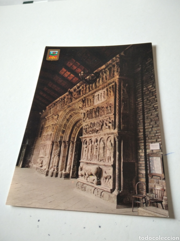 Postales: Ripoll puerta del monasterio - Foto 1