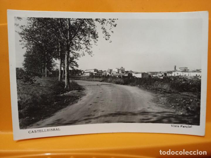 Postales: CASTELLBISBAL PUEBLO VISTA POSTAL FOTOGRAFICA 14 X 9 CMS CIRCVLADA