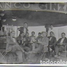 Postales: POSTAL BARCELONA AÑOS 1920 QUIOSCO BAR. PUBLICIDAD CINZANO BLANCO