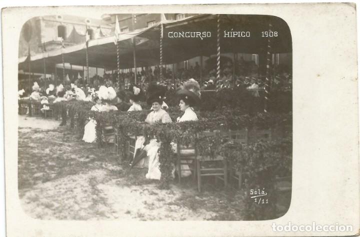 Postkarten: POSTAL FOTOGRAFICA - CONCURSO H&Iacute;PICO - 1908. foto Sol&aacute; 1/11.