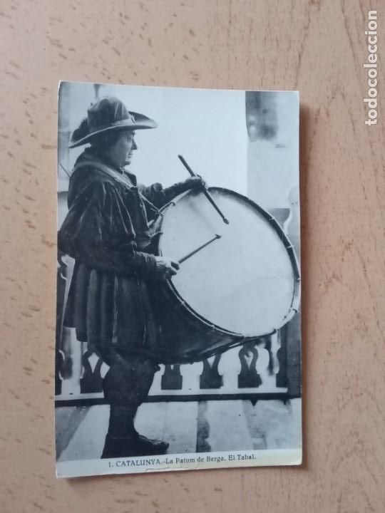 Postales: La Patum de Berga. El Tabal. - Foto 1