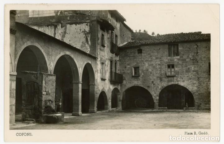 Postcards: a06365 copons plaza godo circulada