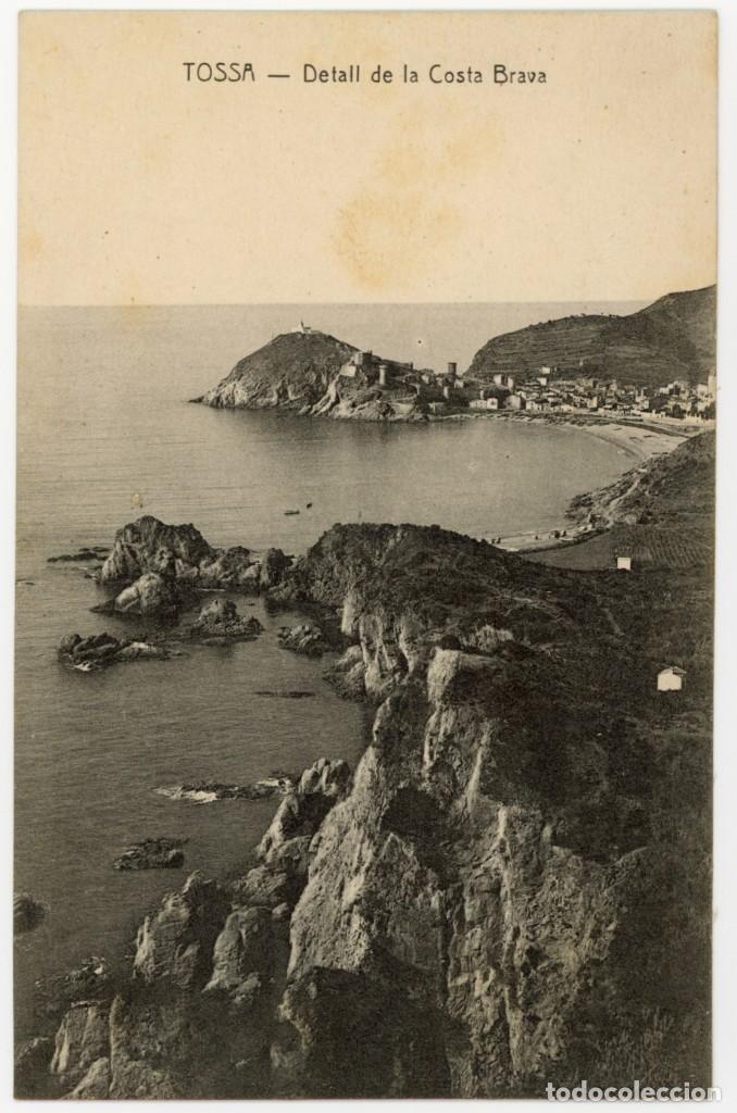 Postkarten: a06368 tossa detall de la costa brava tort sc