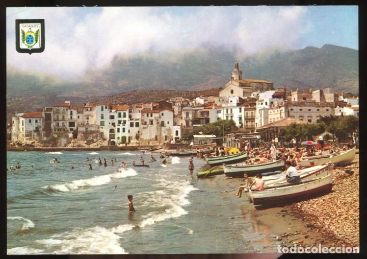 Cartoline: m00687 cadaques vista parcial 1962 escudo de oro n&ordm;316 escrita