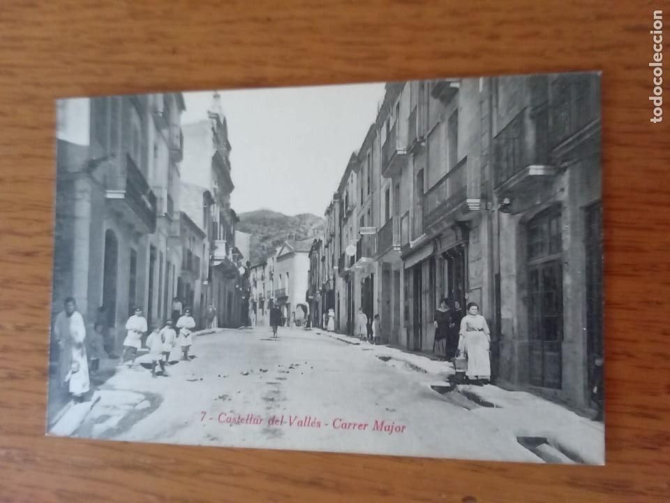 Postales: Castellar del Vall&egrave;s. Carrer Major. - Foto 1