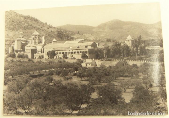 Postales: POSTAL DE REAL MONASTERIO DE POBLET ED CLISE L.PLASENCIA ESCRITA