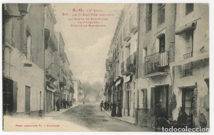 Postcards: a06456 la jonquera camino de barcelona labouche n&ordm;511 junquera