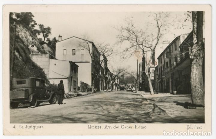 Postcards: a06464 la jonquera limites av del generalisimo prat n&ordm;4 circulada falta sello junquera