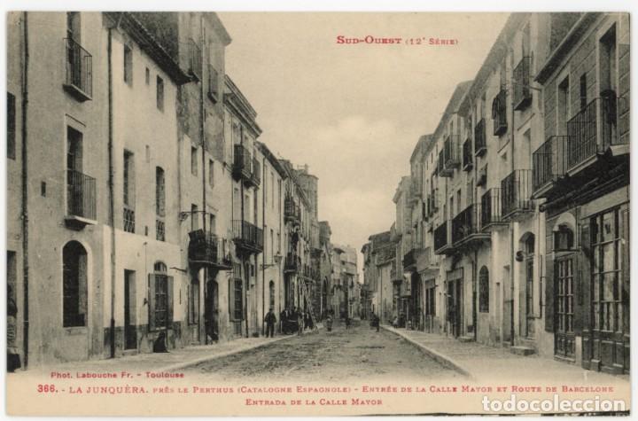 Postais: a06475 la jonquera entrada de la calle mayor labouche n&ordm;366 junquera