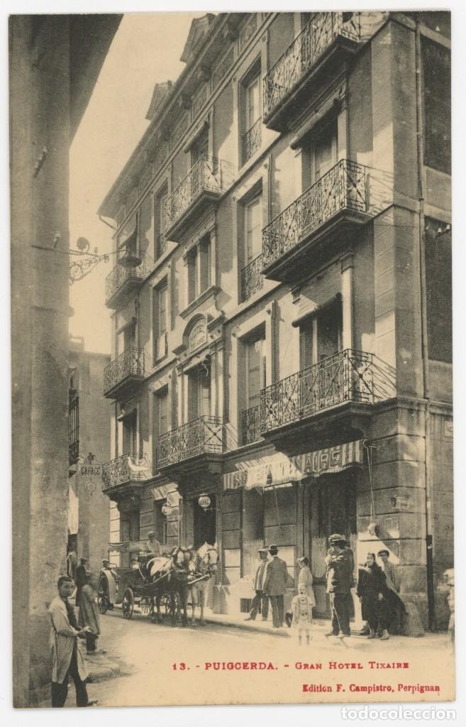 Postcards: a06476 Puigcerda gran hotel tixaire campistro n&ordm;13 sc