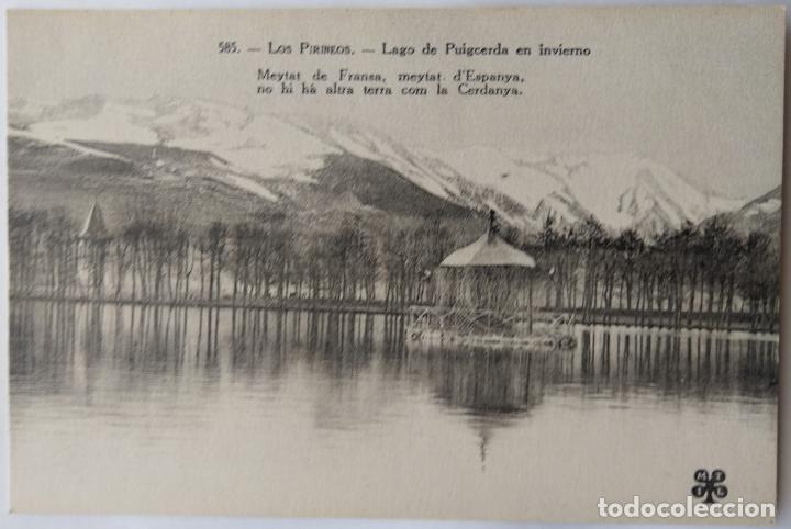 Postales: PUIGCERDA LAGO EN INVIERNO