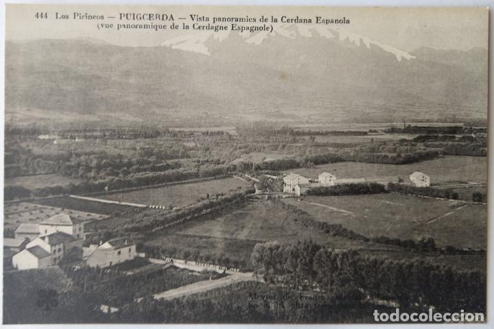 Postales: PUIGCERDA VISTA PANORAMICA DE LA CERDANA ESPA&Ntilde;OLA