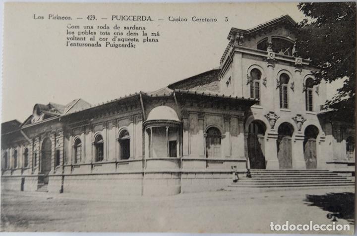Postales: PUIGCERDA CASINO CARETANO