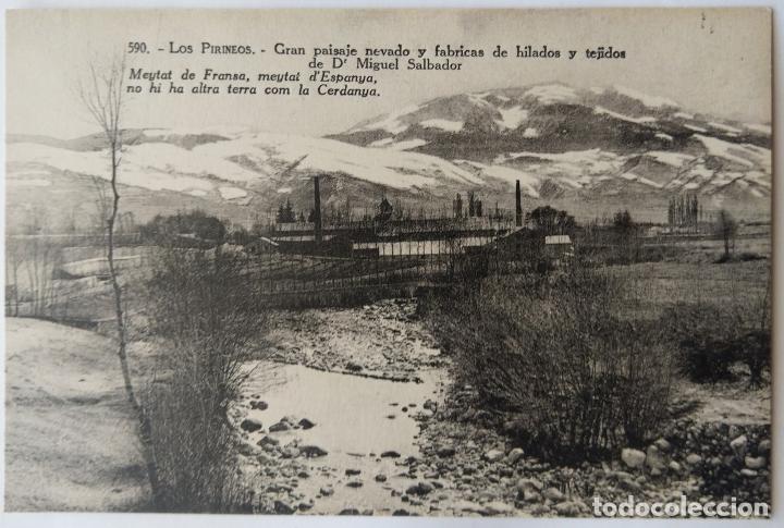 Postales: PUIGCERDA FABRICAS DE HILADOS Y TEJIDOS