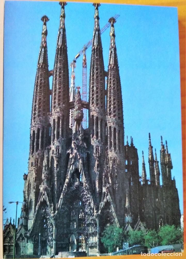 Postales: GAUD&Iacute; 30 POSTALES EN BLOC - Foto 4