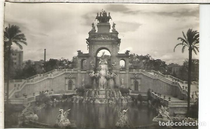 Postales: BARCELONA CASCADA DEL PARQUE SIN ESCRIBIR - Foto 1