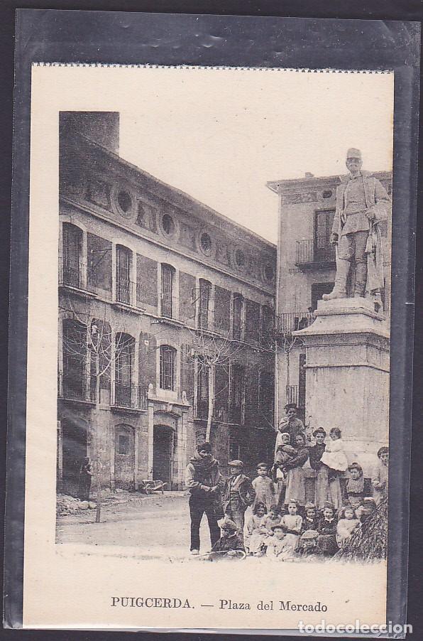 Postcards: POSTAL PUIGCERDA PLAZA DEL MERCADO