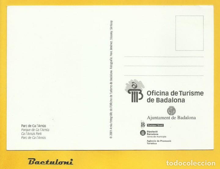 Postales: Badalona. Parc de Ca lArn&uacute;s - Foto 2